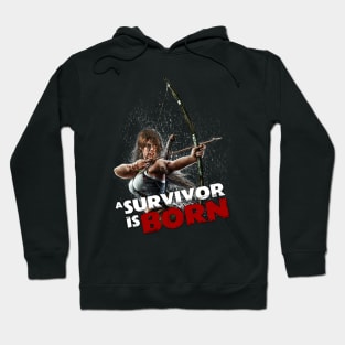 A survivor is born Hoodie